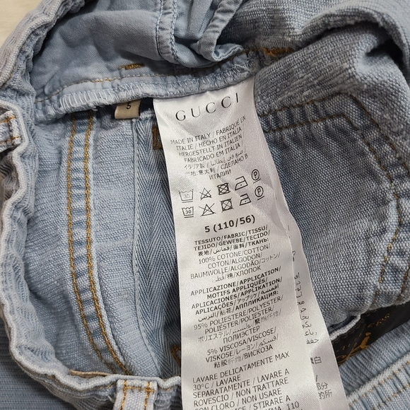 GUCCI Kids Bermuda Cotton Corduroy - Picture 8 of 8